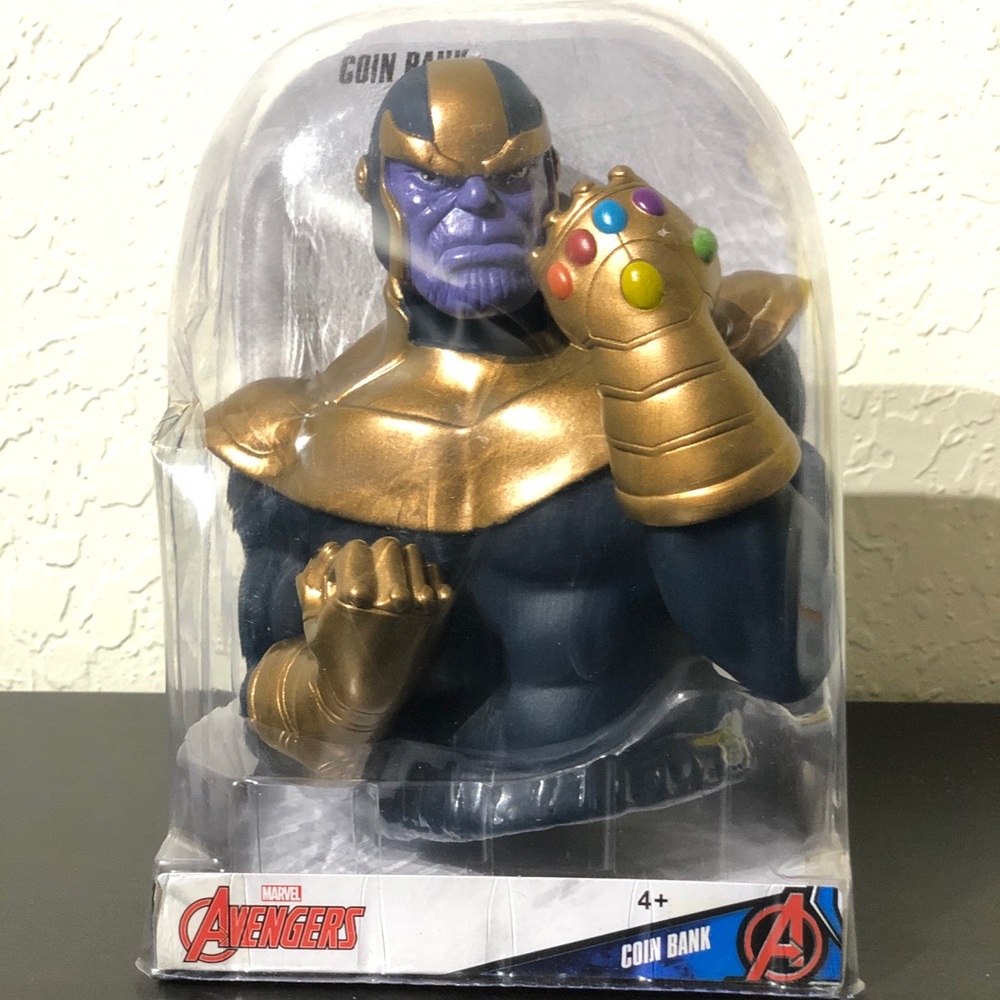 Avengers Thanos Coin Bank NEW